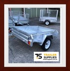 6x4 Galvanised Full Welded Tipper Box Trailer With no Cage 