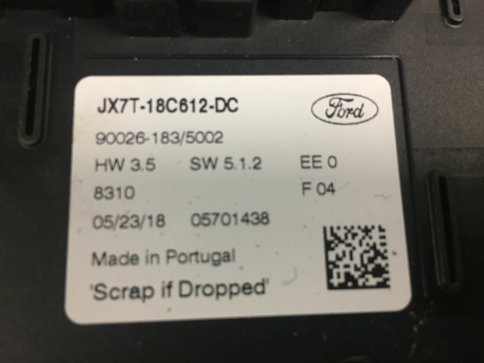 Ford Focus Heater Control Switch 2019 Onwards JX7T18C612DC MK4 19+ eBay