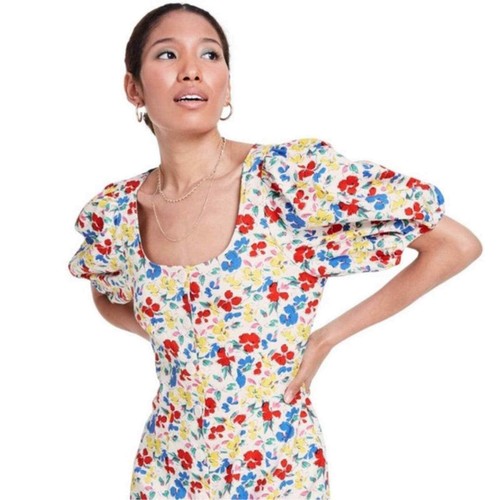 RIXO for Target Multicolor Floral Linen 