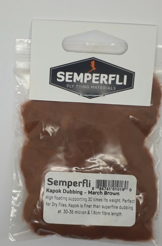 MATERIALES PARA ATAR MOSCAS KAPOK DOBLAJE MOSCA SECA DE DOBLAJE SUPERFINO SEMPERFLI - Imagen 14 de 19