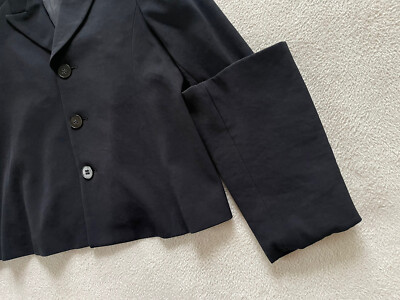 Comme Des Garcons Vintage Black Big Sleeve Jacket AD1989 80s Japan