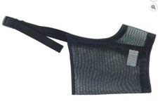 Dog Muzzle Size 7 Best Fit Adjustable Mesh Dog Muzzle BLK for large breeds 