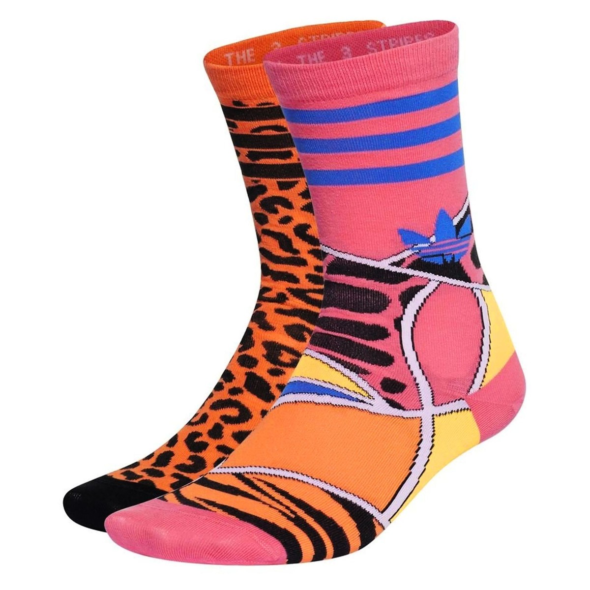 Leopard Hohe Adidas Socken Damen Adidas Crew Socken Rich Mnisi 2er
