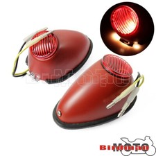 2x Fanale parafango parafango classico Sidecar per Wehrmacht BW40 KS750 BMW R12 R71