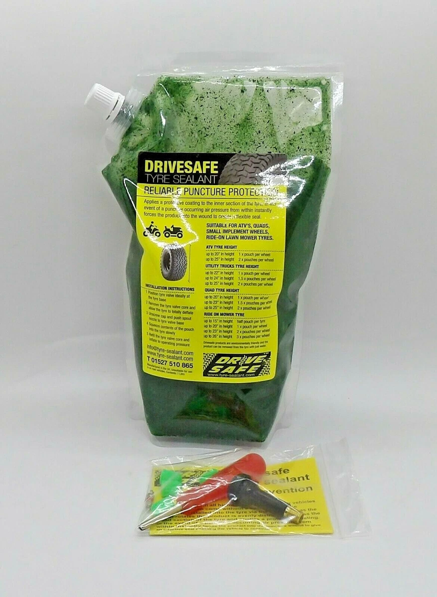 Lawn tractor online tire sealant