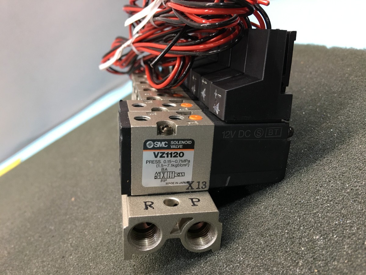 Tokyo Electron TEL CT012-002234-1 Valve Solenoid Assy, VV4Z1-6