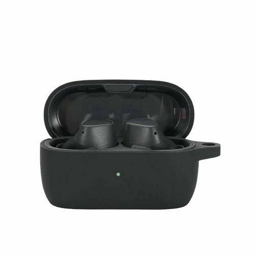 Silicone Case Earphone Pouch Cover With Carabiner for Jabra Elite 3 Earphone - Picture 11 of 22