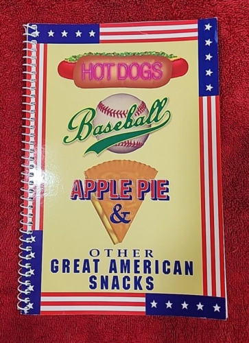 Vtg 1993 Hot Dogs Baseball Apple Pie and Other Great American Snacks Cookbook - Picture 1 of 10