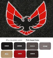 Lloyd Mats Classic Loop Pontiac Trans Am & Firebird Front Floor Mats (1970-1981)