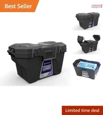 PowerGuard Pro Battery Box with Snap-Lock Lid - Fits Group 24/27/31 Batteries