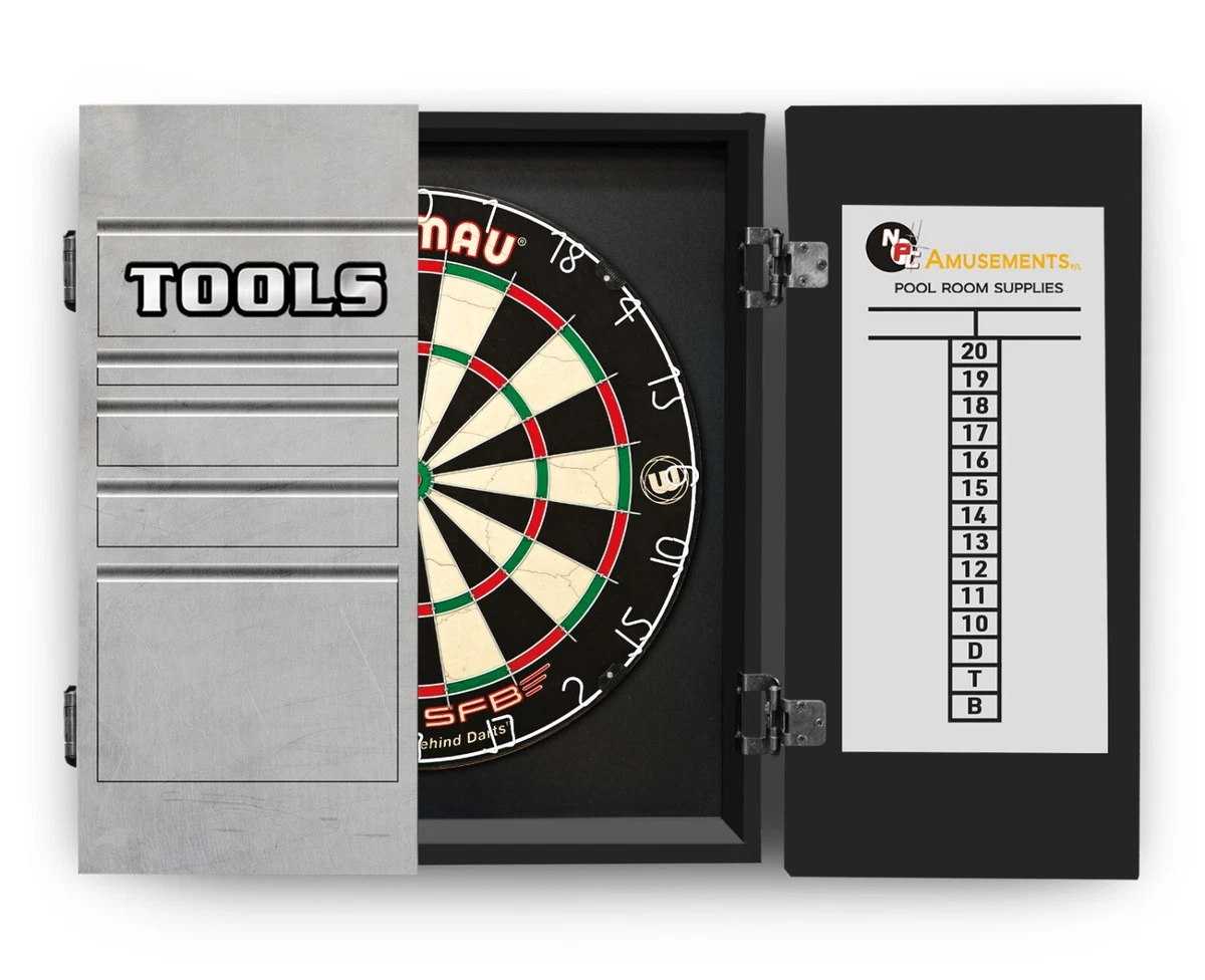 Winmau Plain Classic Dartboard Cabinet - Bereit für jedes Tempo
