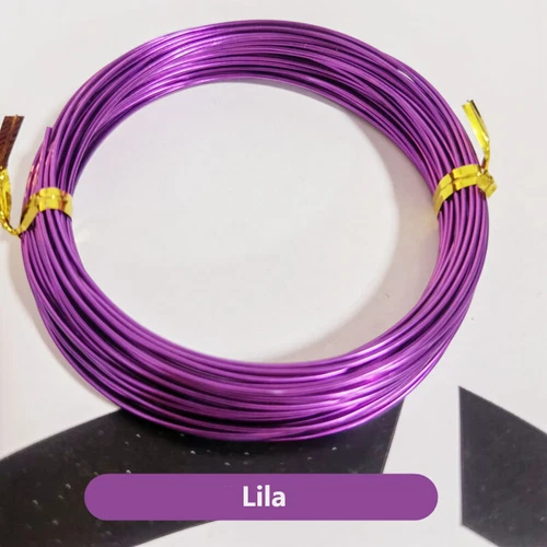 1mm 2mm 3mm Colorful Aluminum Wire Bending Wire Jewelry Wire Craft Wire 5 Meters - Bild 25 von 25
