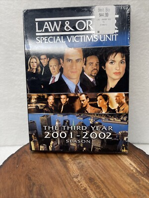 Law & Order: Special Victims Unit - The Second Year (DVD, 2005, 3