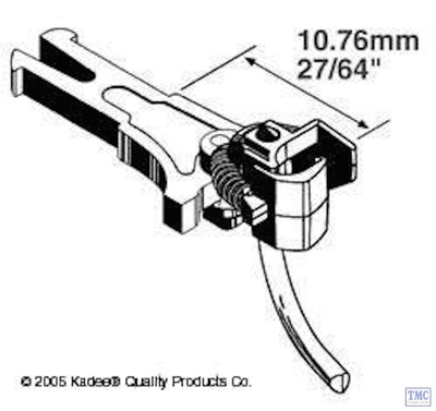 KDE19 Kadee 19 OO/HO Gauge NEM362 European Coupler Medium Long 10,61mm (2pr)