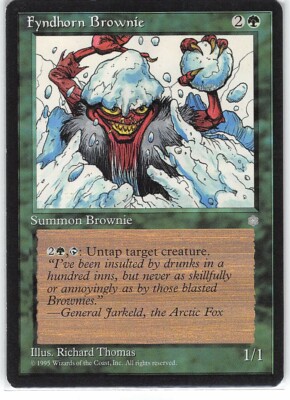 Fyndhorn Brownie *Common* Magic MtG x1 Ice Age MP
