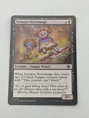 Magic the Gathering Einzelkarte Synapse Necromage bespielt