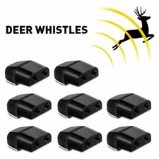 8x Deer Whistles Wildlife Warning Device Animal Sonic Alert Car Safety Accessory