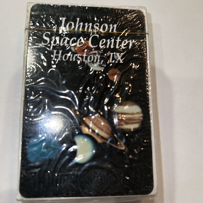 Houston Tx NASA Johnson Space Center Souvenir Playing Card Set ￼deck Sealed