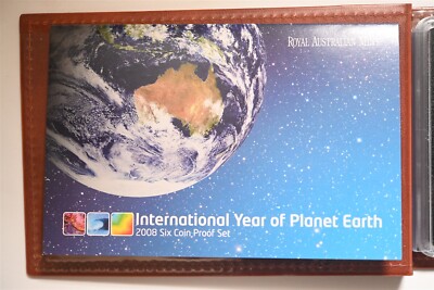 2008 International Year of Planet Earth- 6 Coin Proof set- With