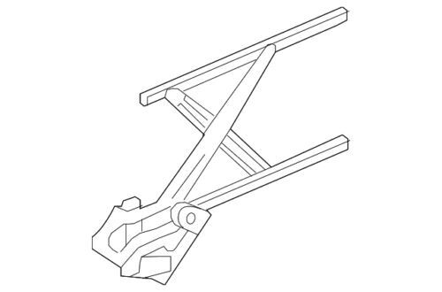 Regulador de ventana para Honda, puerta delantera izquierda (N/P 72251-TK8-A01)