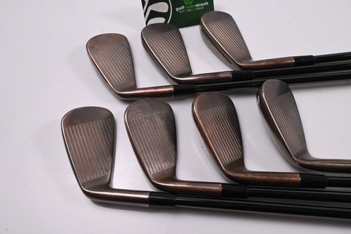 Taylormade P790 Aged Copper Irons / 4-PW / Stiff Flex KBS Tour Lite Shafts - Picture 3 of 7