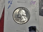 1946 P Washington Silver Quarter - BU - Nice  Luster  "FREE SHIPPING"