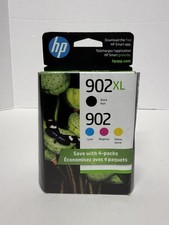Genuine 902 XL Black 902 Standard Color Cyan/magenta/Yellow 4 Pack