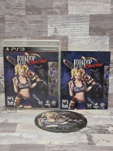 Lollipop Chainsaw Sony PlayStation 3 PS3 - Complete In Box CIB Tested