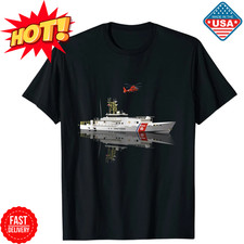 U.S Coastguard Coast Guard Veteran Flag USCG Veterans Day T-Shirt Size S-5XL