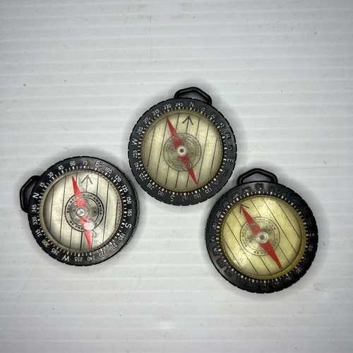 BSA Set of 3 Taylor Instrument Co. Used Compasses 