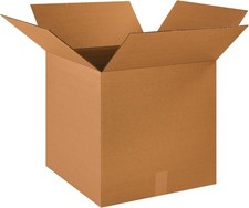 Shipping Boxes 18"L x 18"W x 18"H 20-Pack Medium Corrugated Cardboard Boxes