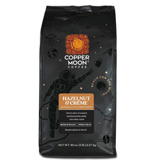 Copper Moon Medium Roast Whole Bean Coffee, Hazelnut & Cream Blend, 5 Lb 13.47 per pound