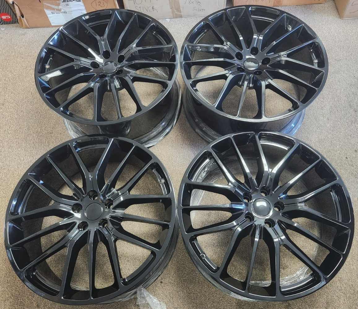 21" MASERATI QUATROPORTE S Q4 FACTORY OEM ALLOY WHEELS 2014-2023 21x8.5 21x10.5