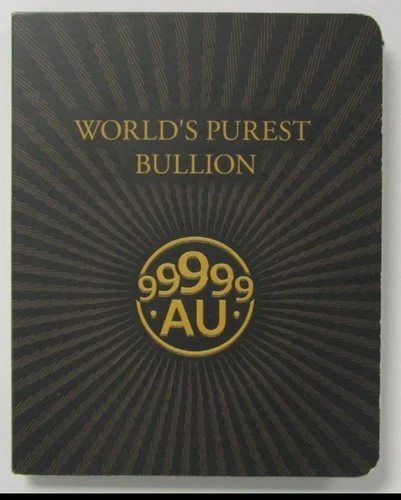 $10 Solomon Islands 1/100 oz .99999 Gold Bar Liberty - Worlds Purest - Bullion