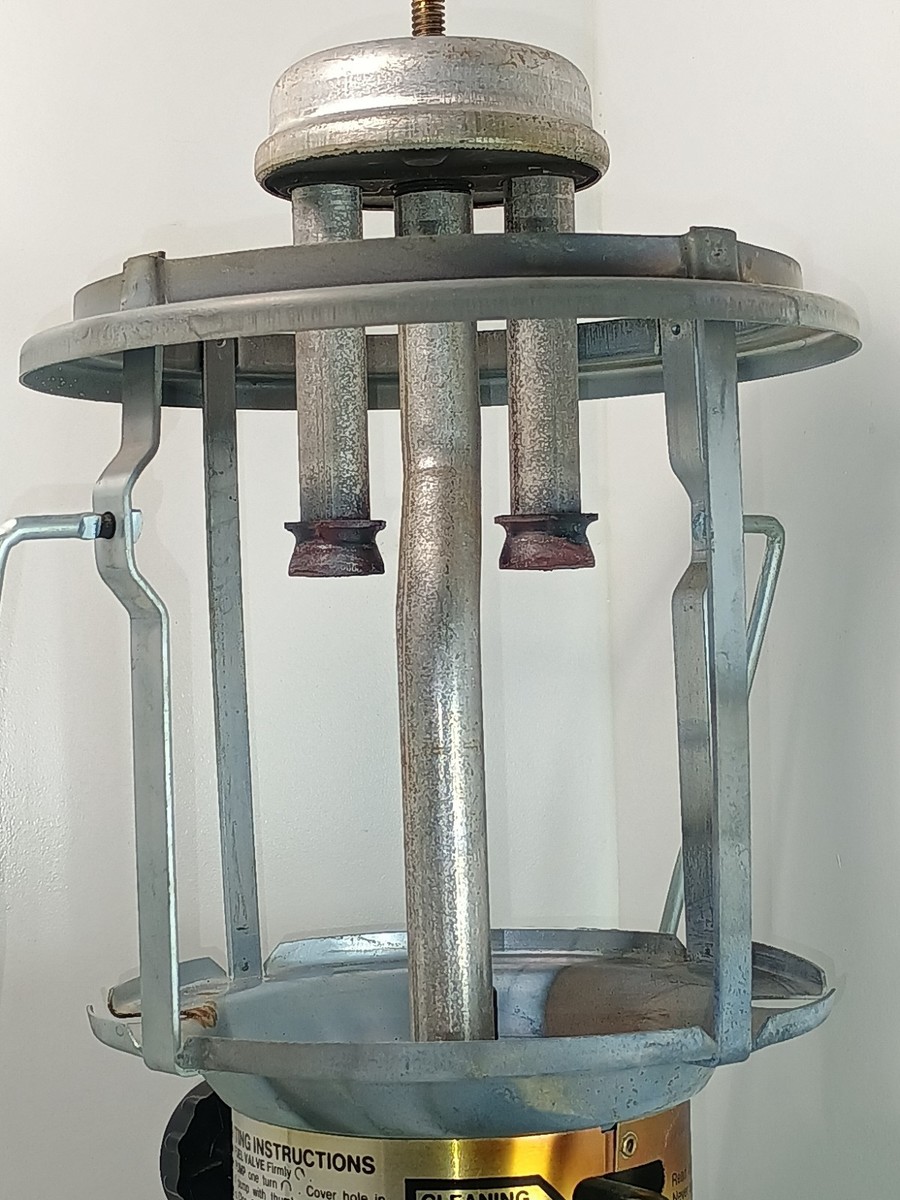 Coleman 220K Lantern 1982 Manual Box Instructions 2 Two Mantle