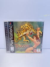Disney’s Tarzan PS1 PlayStation 1 Complete CIB w/ Manual Tested Black Label