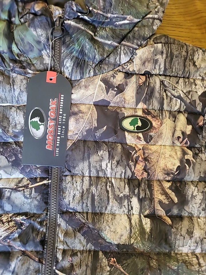 Chaqueta acolchada Mossy Oak unisex mediana Country DNA Puffer ¡NUEVA CON ETIQUETAS! Foto 2 de 4