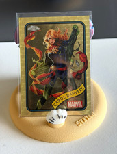 Marketplace image: Topps 2025 Topps Chrome Marvel Carol Danvers #172 Superfractor 1/1 Card