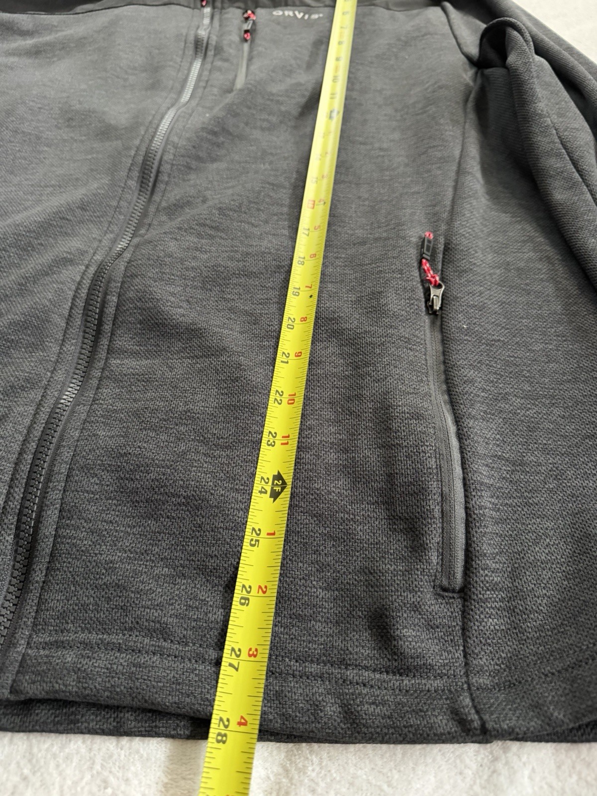 ORVIS PERFORMANCE JACKET MENS Extra LARGE GRAY BL… - image 5