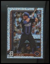 Jace Jung 2025 Topps Series 1 Celebration Confetti Foil Rookie Card #80