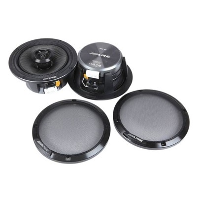 Open Box Alpine Status HDZ-65 Hi-Res 6.5'' 2-Way Coaxial Speaker Set