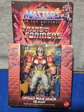MOTU Origins x Transformers Optimus Prime Armor He-Man Figure