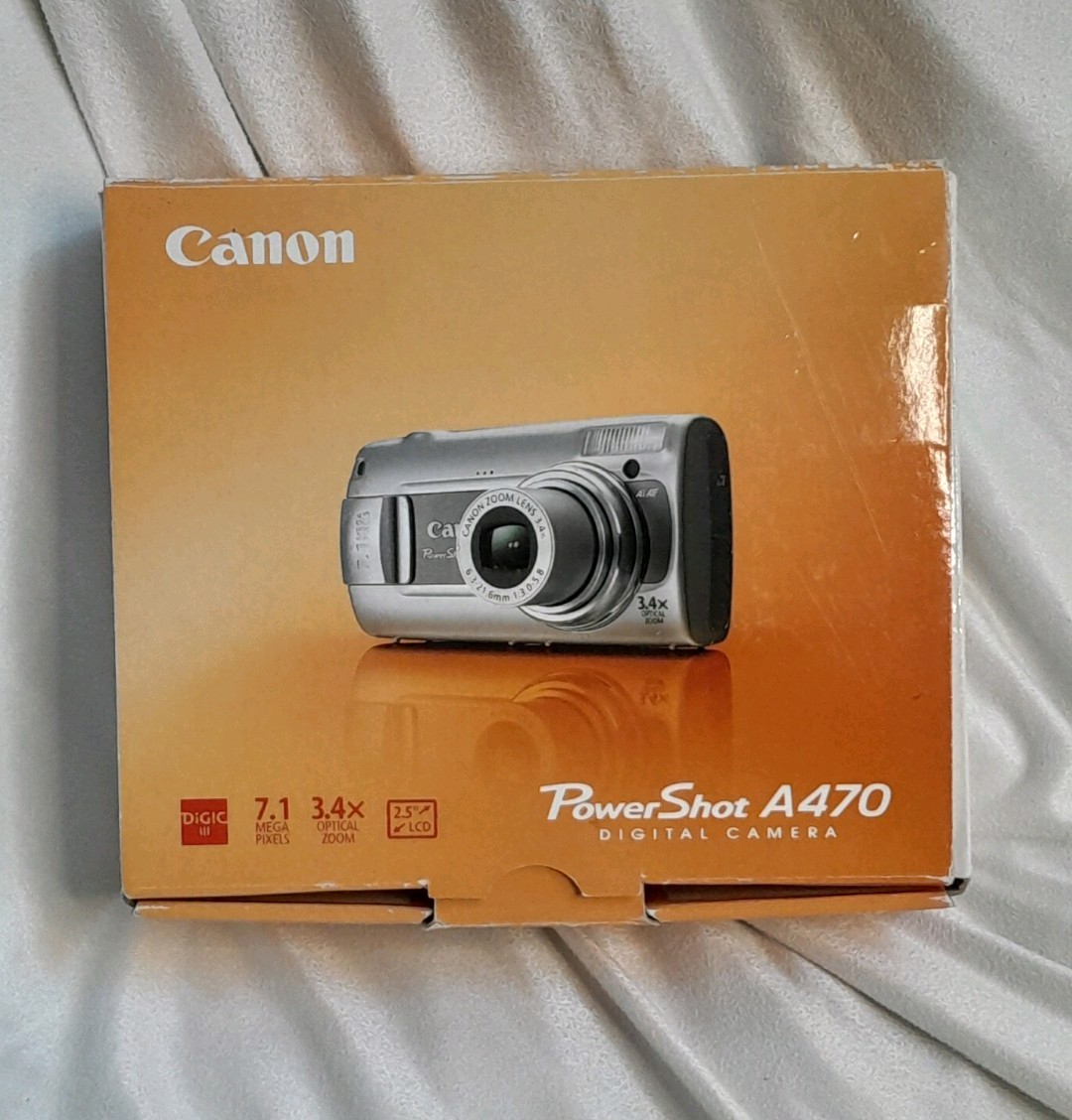 Canon PowerShot A470 7.1 MP Digital Camera for sale online | eBay