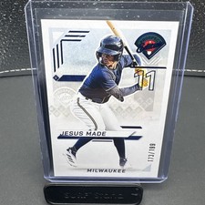 2025 Panini Prospect Edition JESUS MADE Blue Foil #128 Brewers /199