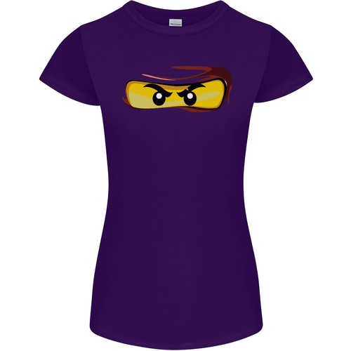 Camiseta De Corte Petite Para Mujeres Ninja Eyes - Imagen 6 de 23