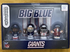 NFL New York NY Giants Little People Figures Fisher-Price Collector Series 1 NIB