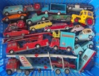 ORIGINAL VINTAGE DIECAST CORGI TOYS JOB LOT CARS TRUCKS CAR TRANSPORTER etc