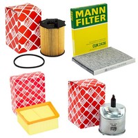 Filter Set Kraftstoff- ÖL- Luft- Innenraum- FüR Ford Fiesta Vi Transit Tourneo