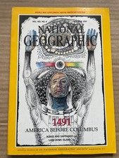 National geographic-OCT 1991-AMERICA BEFORE E E COLUMBUS inc supplement