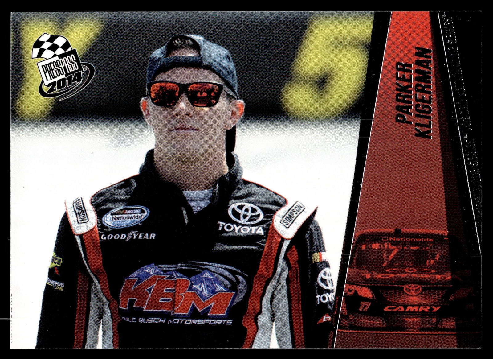 2014 Press Pass #49 Parker Kligerman